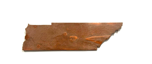 Handcrafted Tennessee State Display