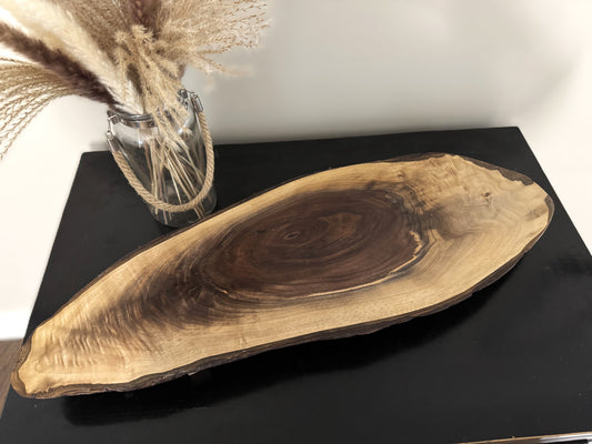 One of a kind Handcrafted Black Walnut Charcuterie Board