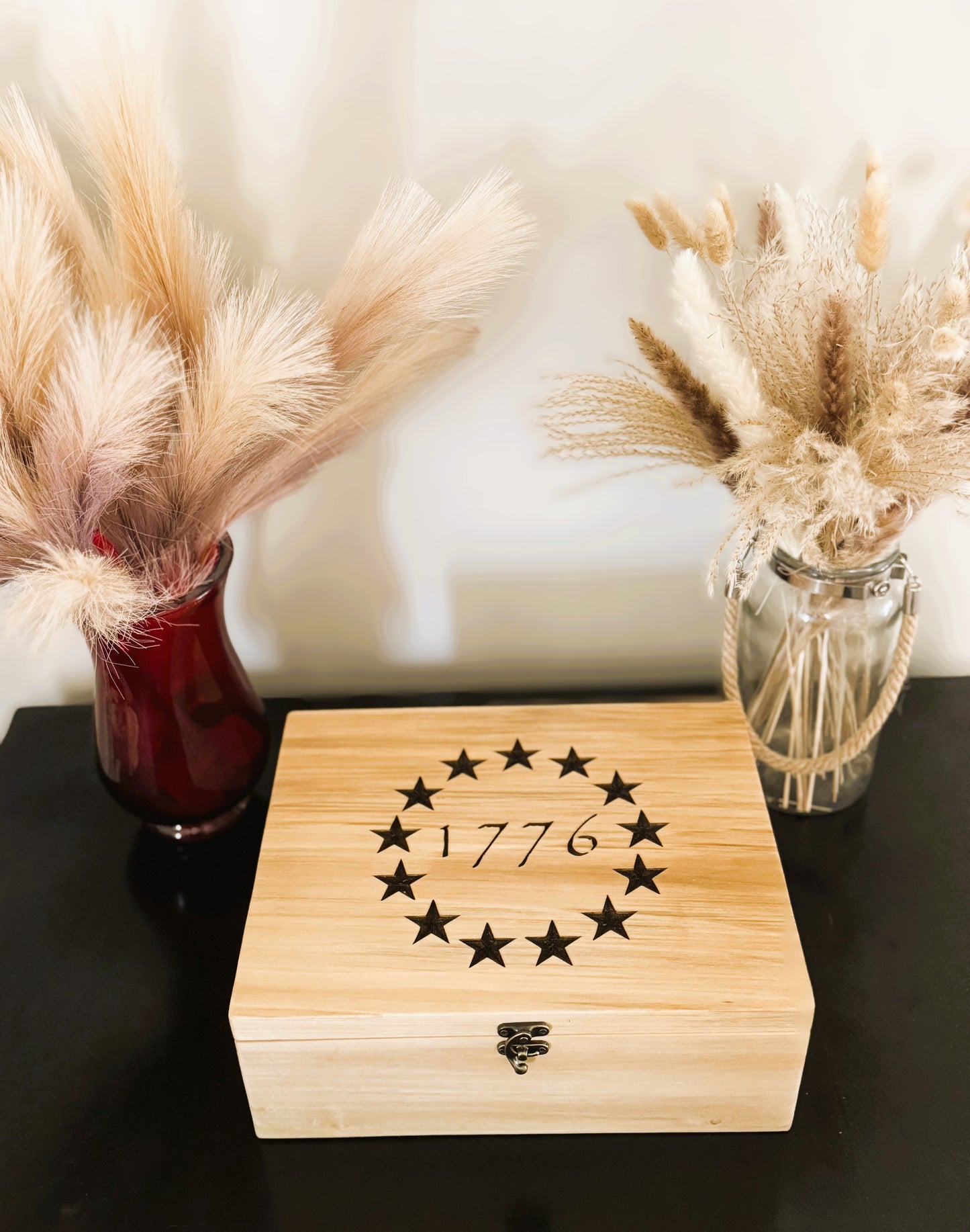 1776 Memory Box – Crafted from Tennessee Poplar