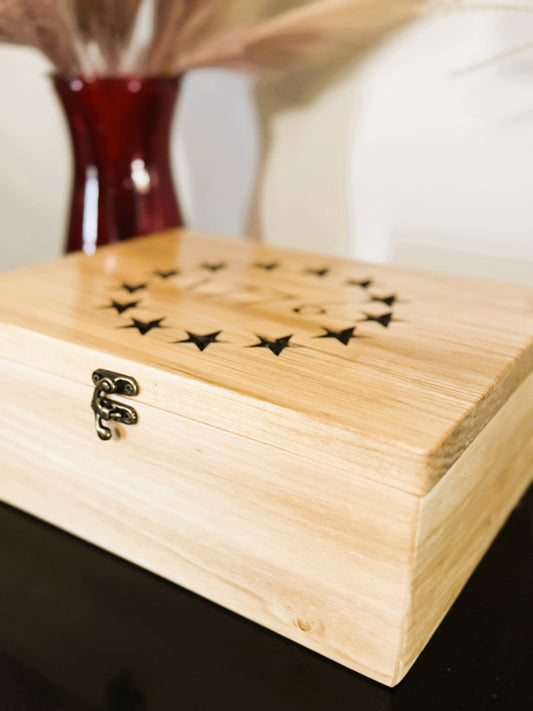 1776 Memory Box – Crafted from Tennessee Poplar