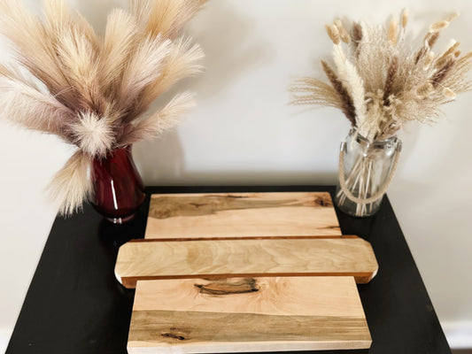 Handcrafted Poplar & Cedar Display Piece