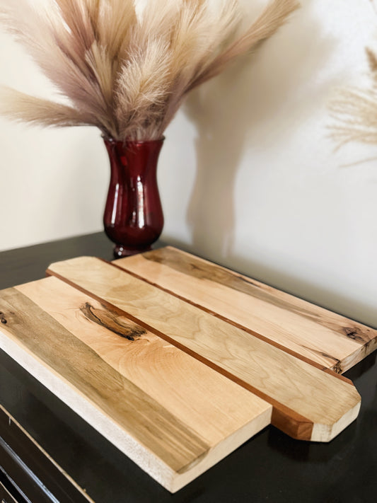 Handcrafted Poplar & Cedar Display Piece